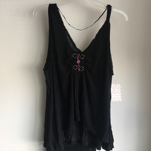 Free People Tops - NWT Free People Beaded Tank Free People Tops - NWT Free People Beaded Tank